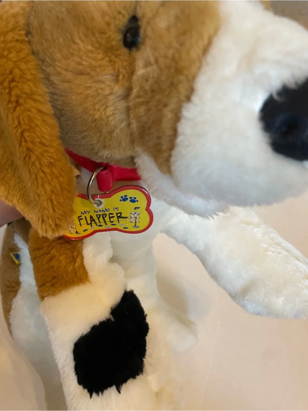 Retired build a bear tracking beagle dog